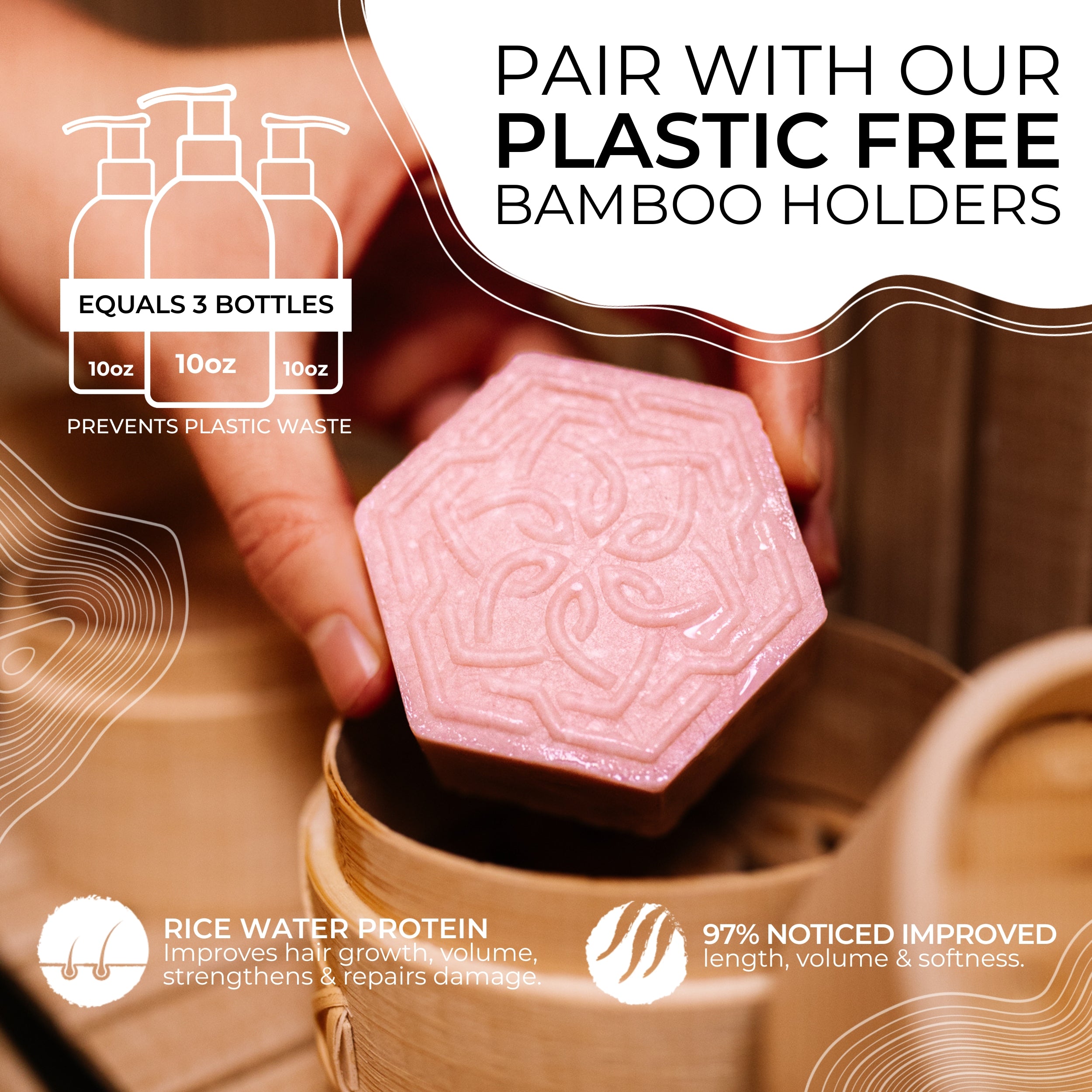 Coconut Oil Advanced Repair Shampoo Bar | Coconut Scent