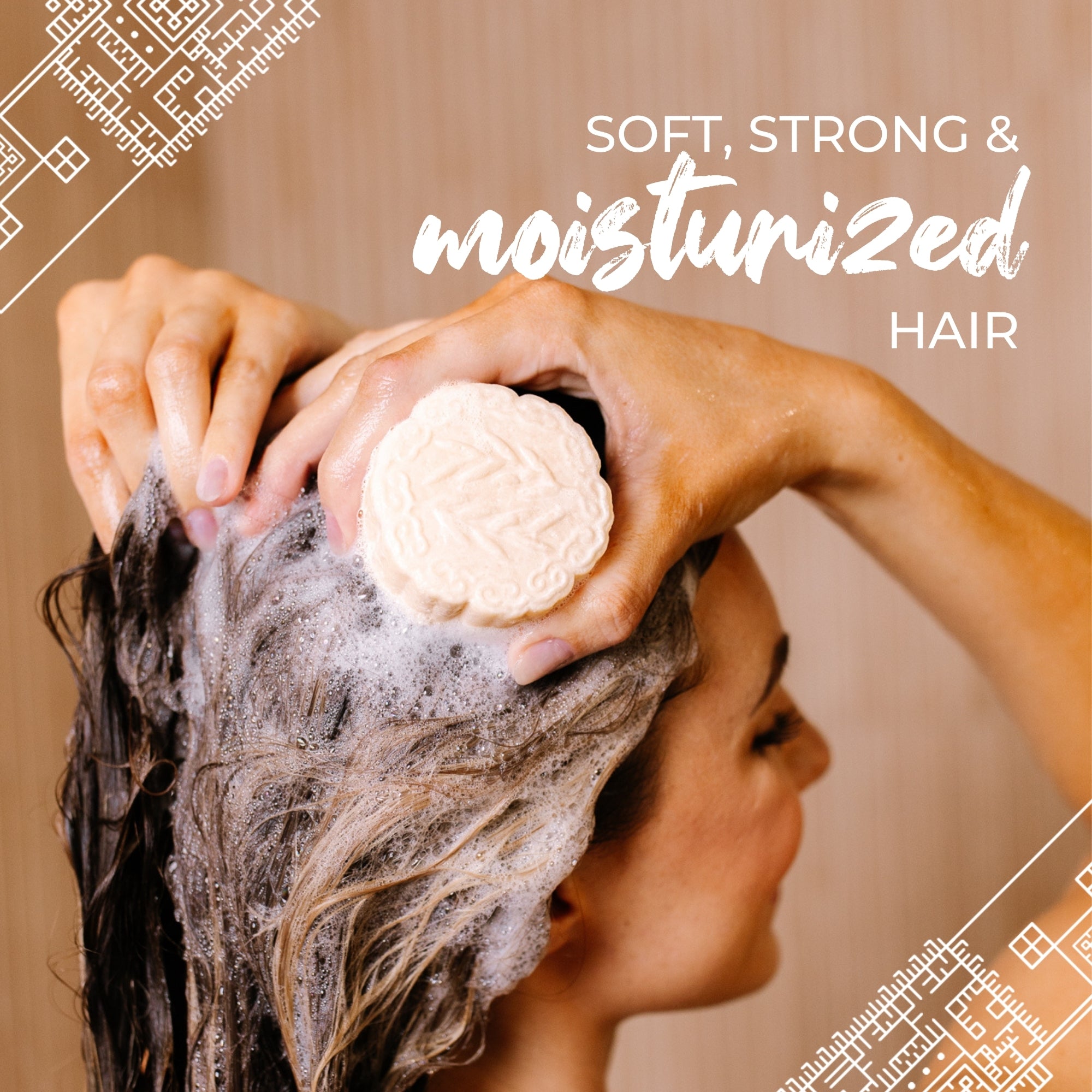 Terrace Garden™ Shampoo Bar for Dry Hair & Scalp | Floral Scent