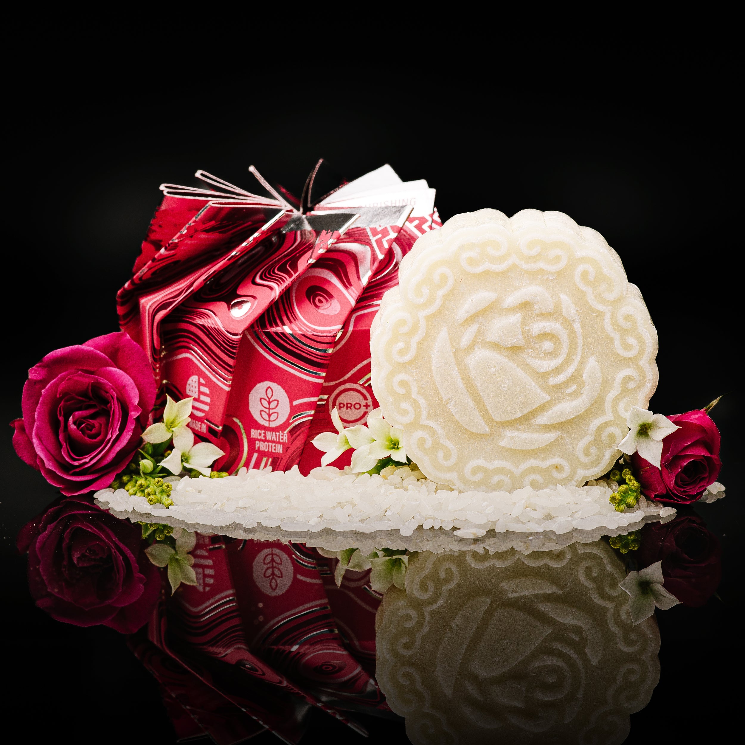 Castor Oil Shampoo Bar for Ultra-Hydrating | Chamomile Rose