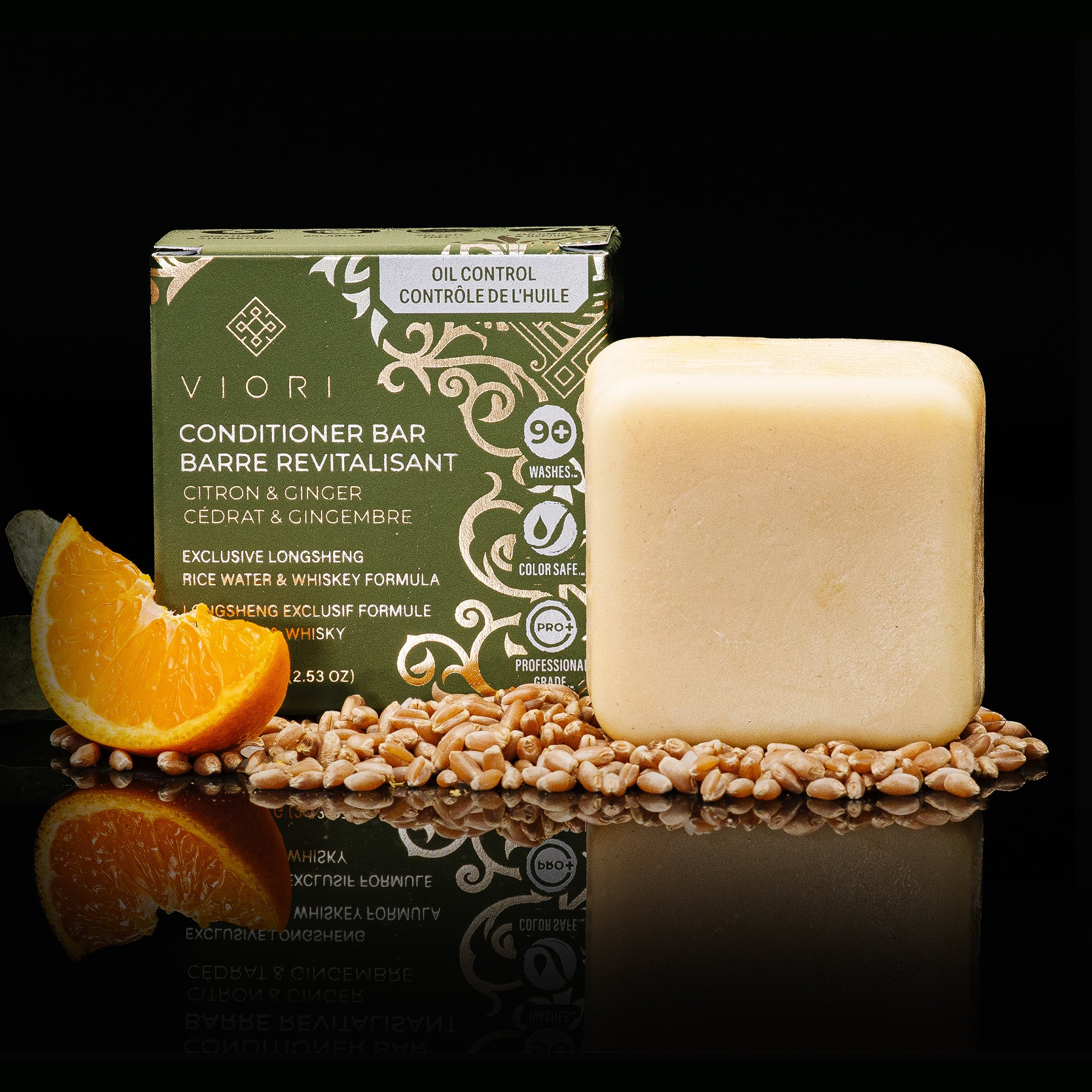 Men’s Conditioner Bar for Oily Hair | Citron & Ginger