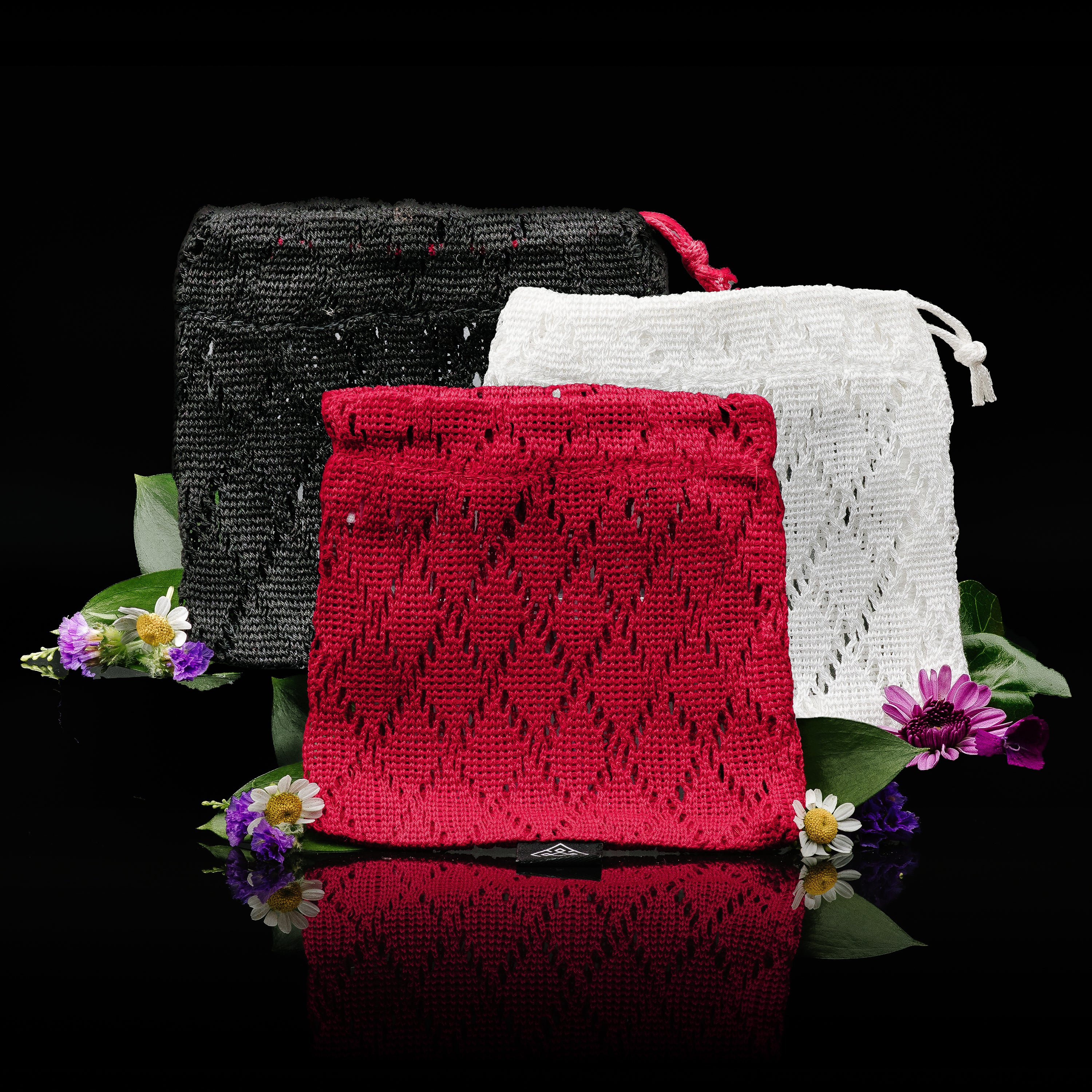 LIMITED 3-Pack Shower Soap Bag | Bamboo Fabric