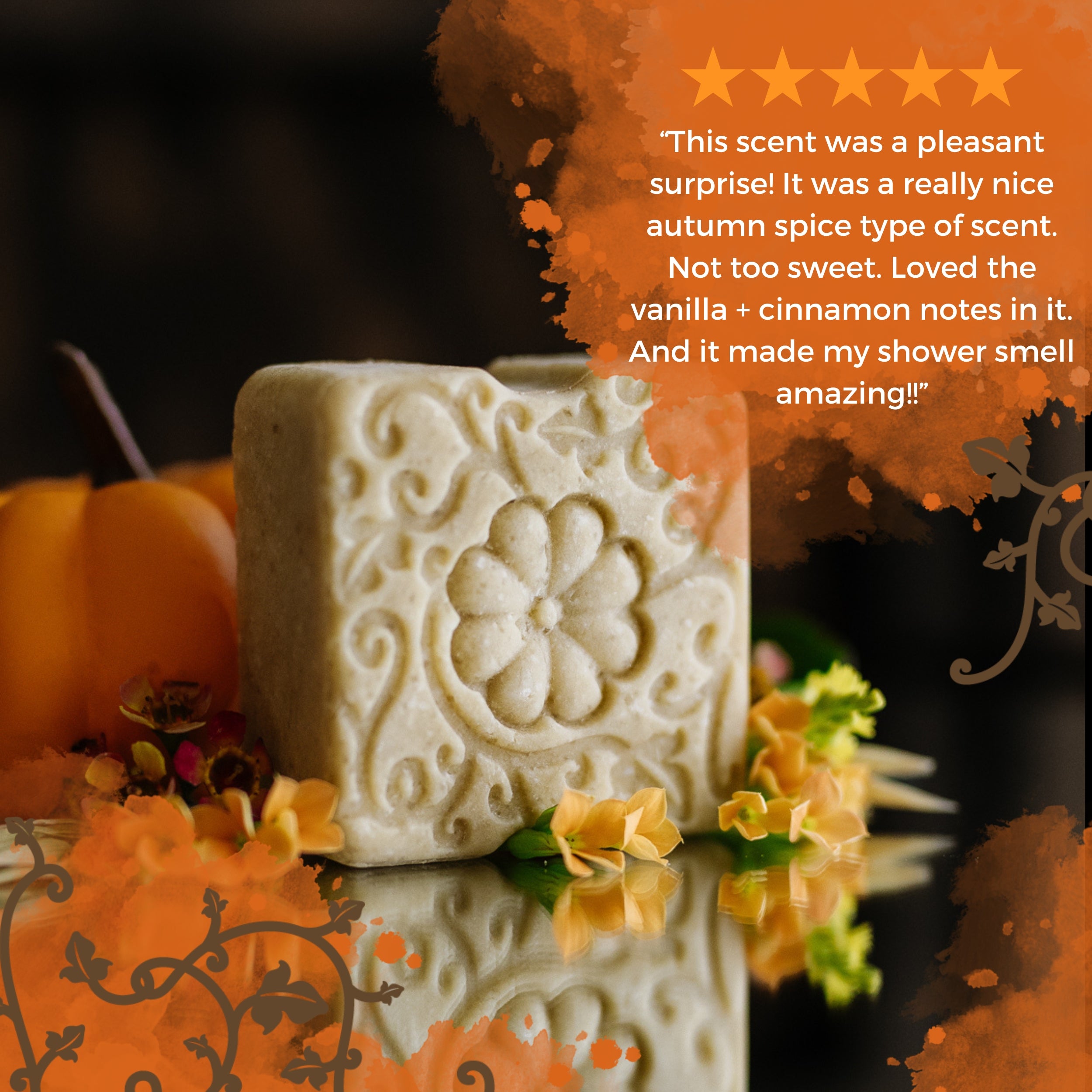 LIMITED Sugar Scrub Bar | Pumpkin Spice