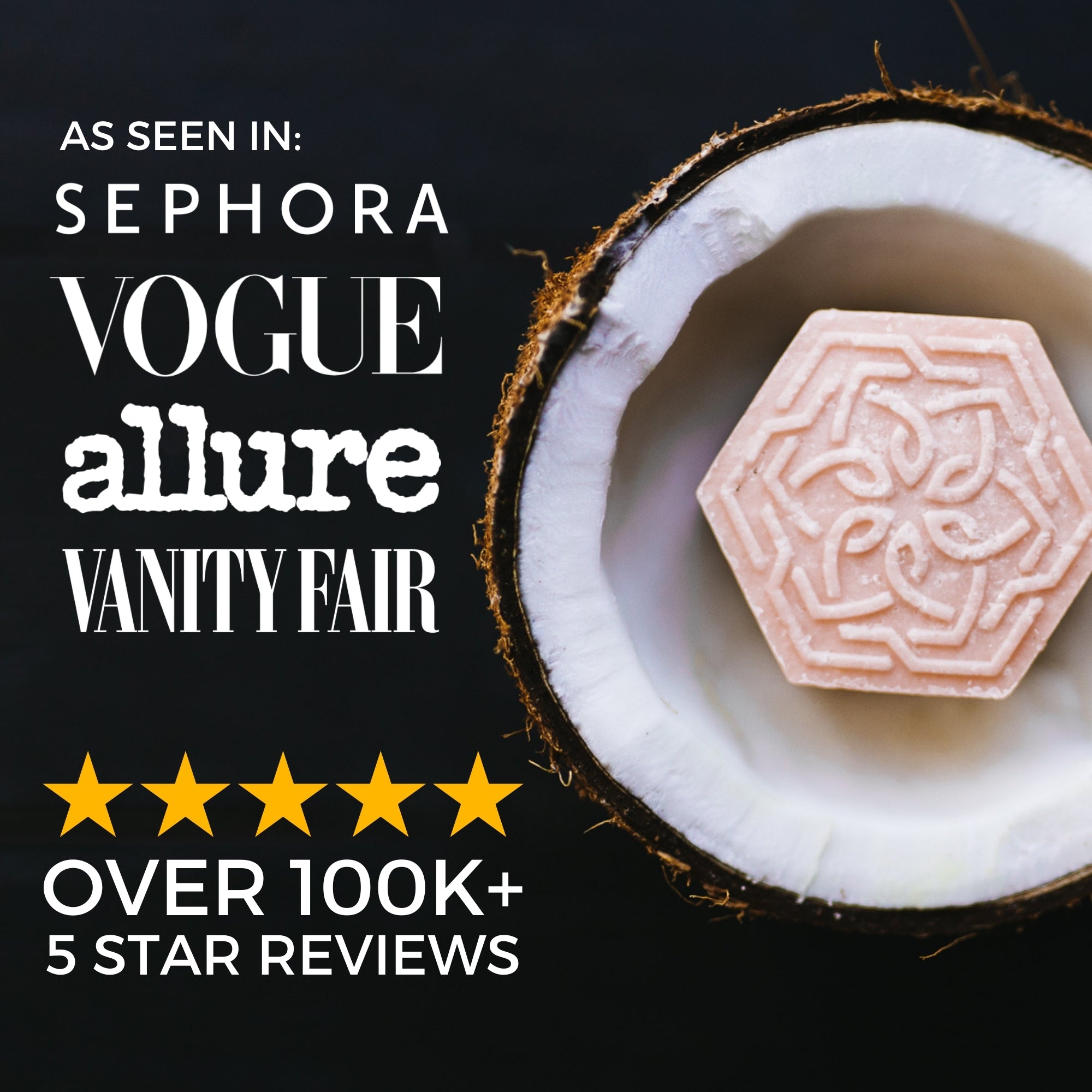 Coconut Oil Advanced Repair Shampoo Bar | Coconut Scent