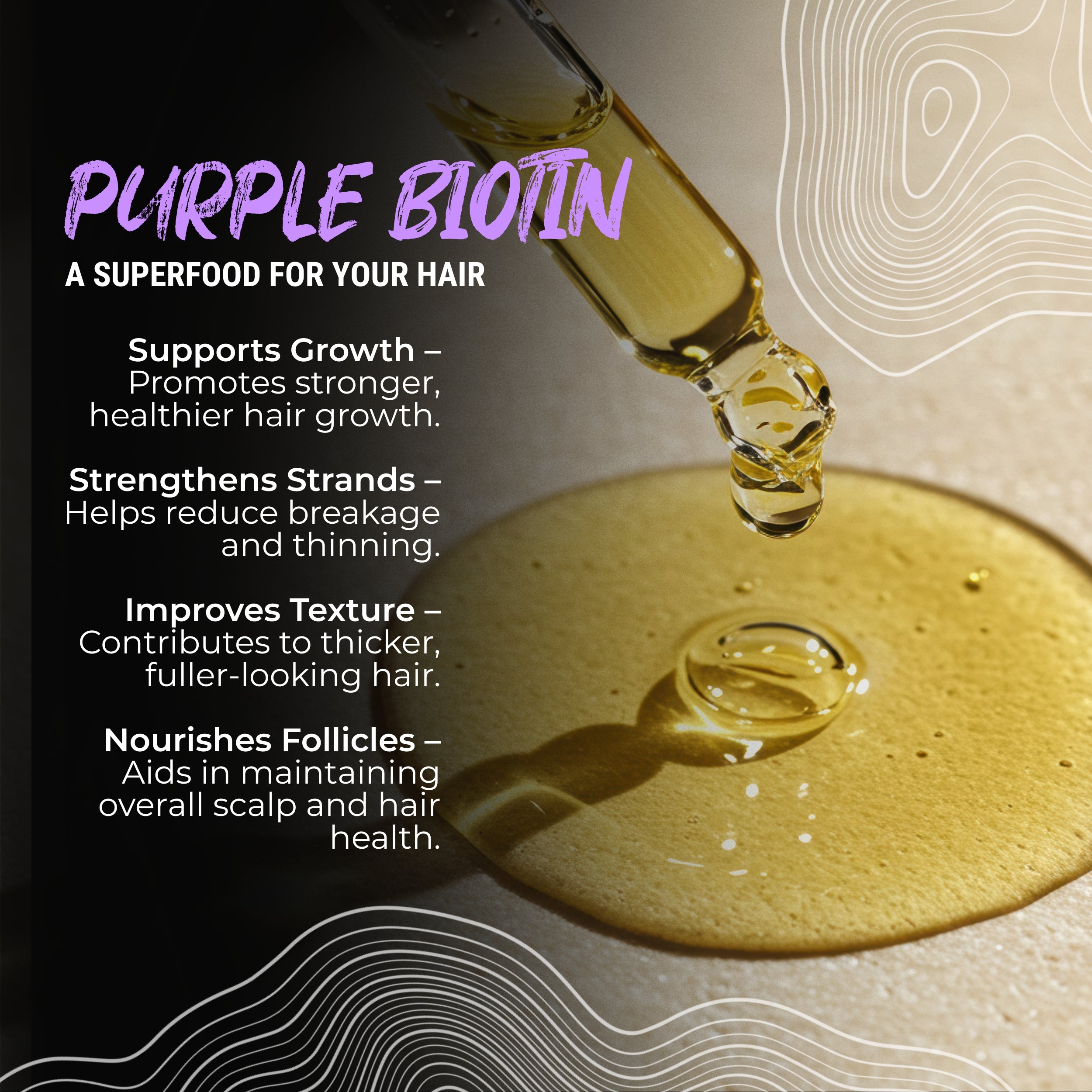 Biotin Purple-Toning Conditioner Bar for Blonde & Gray Hair | Lavender Scented