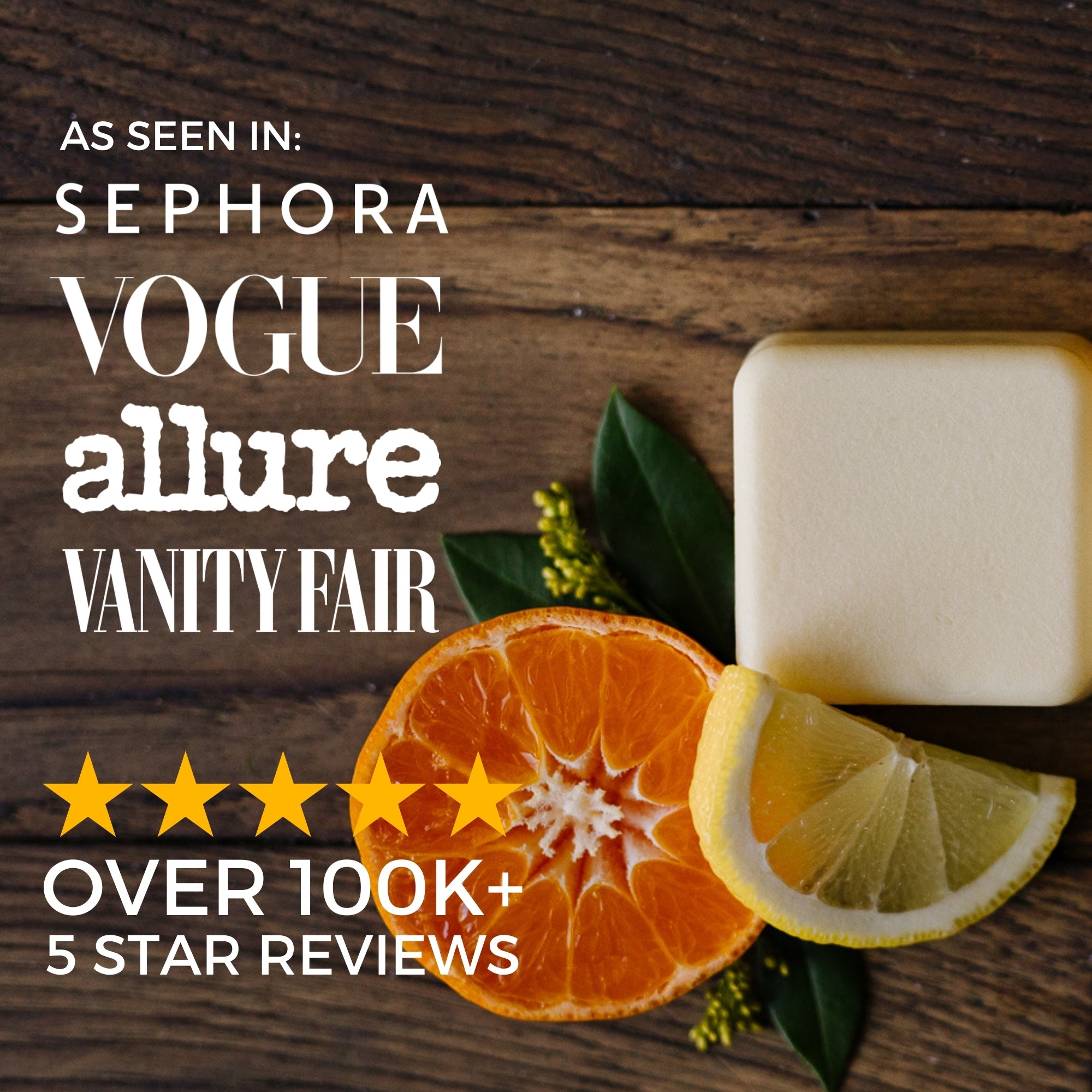 Clarifying Conditioner Bar with Essential Oil | Citrus Zest