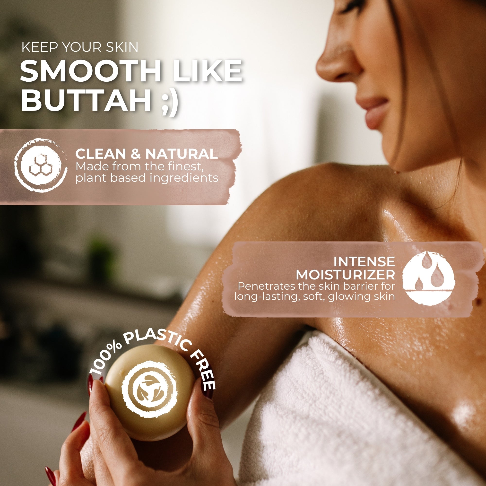 LIMITED Body Butter Bar | Aged Sandalwood