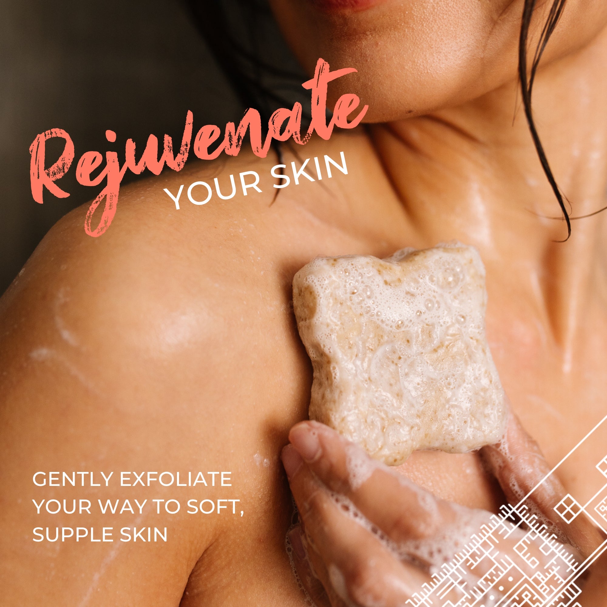 Sugar Scrub Bar | Peach Hibiscus