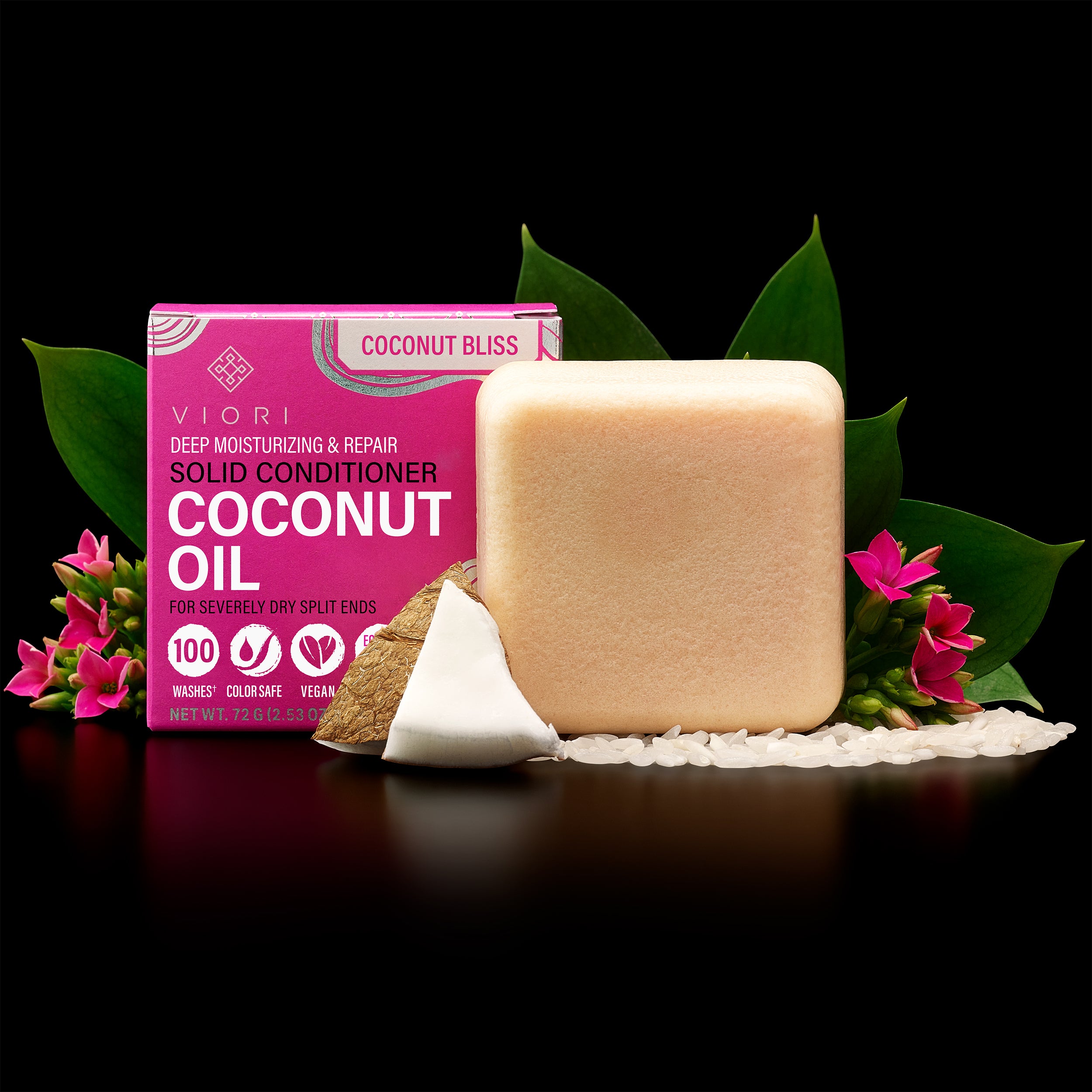 Coconut Oil Advanced Repair Conditioner Bar | Coconut Scent
