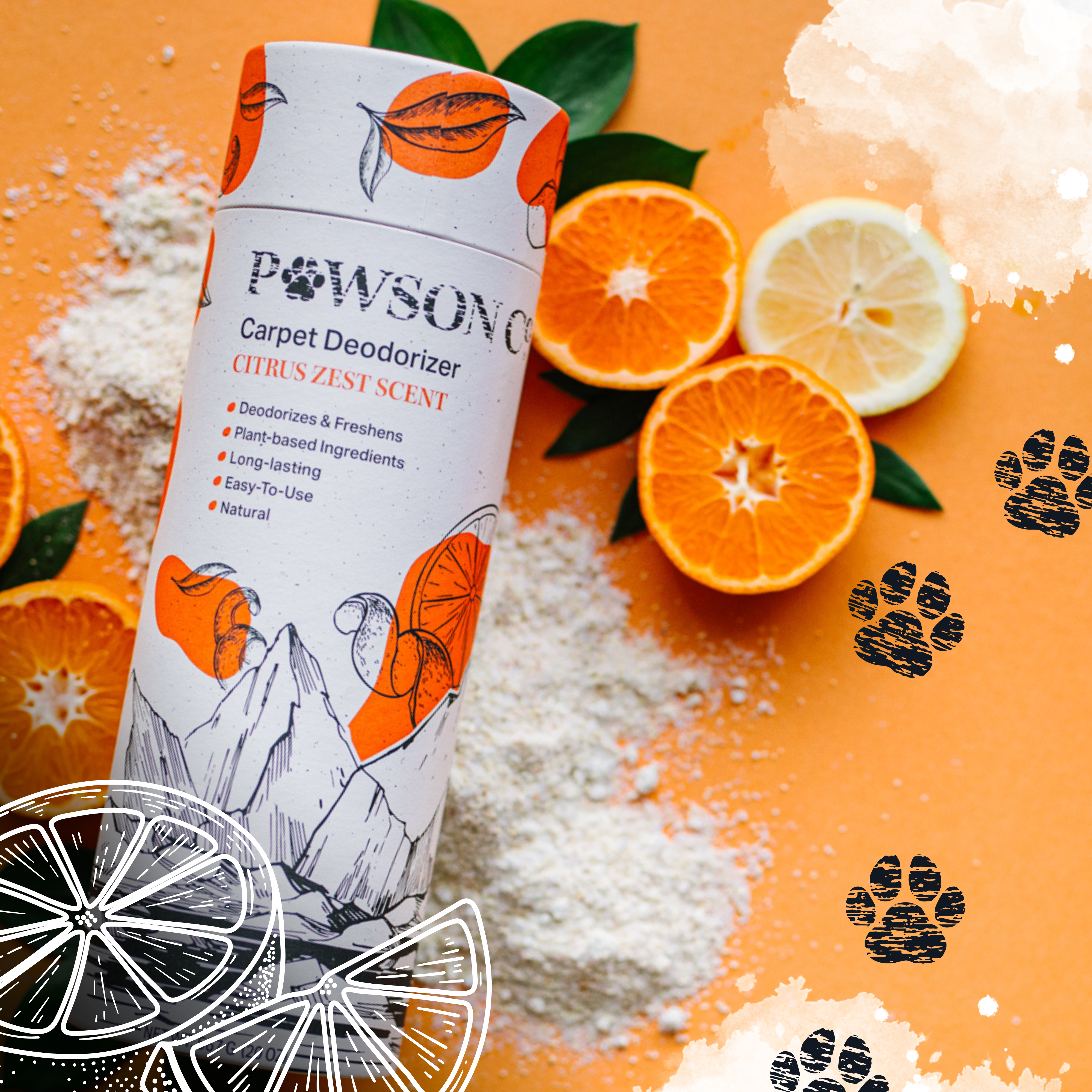LIMITED Pawson Carpet Deodorizer | Citrus Zest