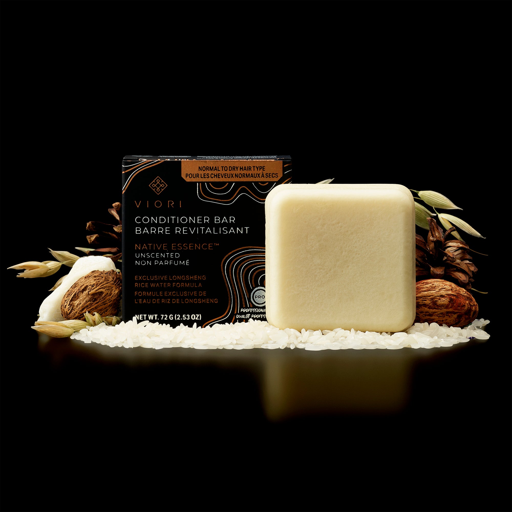 Native Essence™ Conditioner Bar for Sensitive Hair & Scalp | Unscented