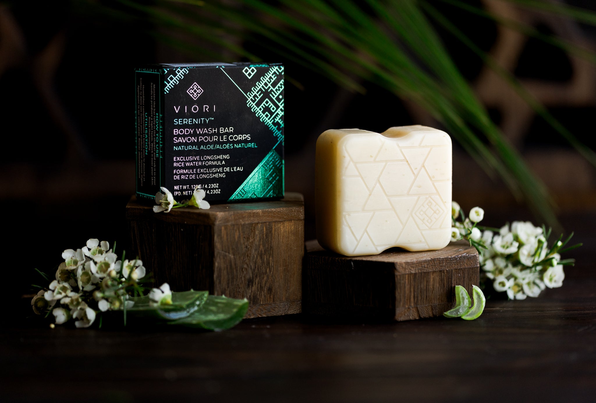 Serenity™ Body Wash Bar with Hydrating Aloe Vera | Sweet-Aloe Scent