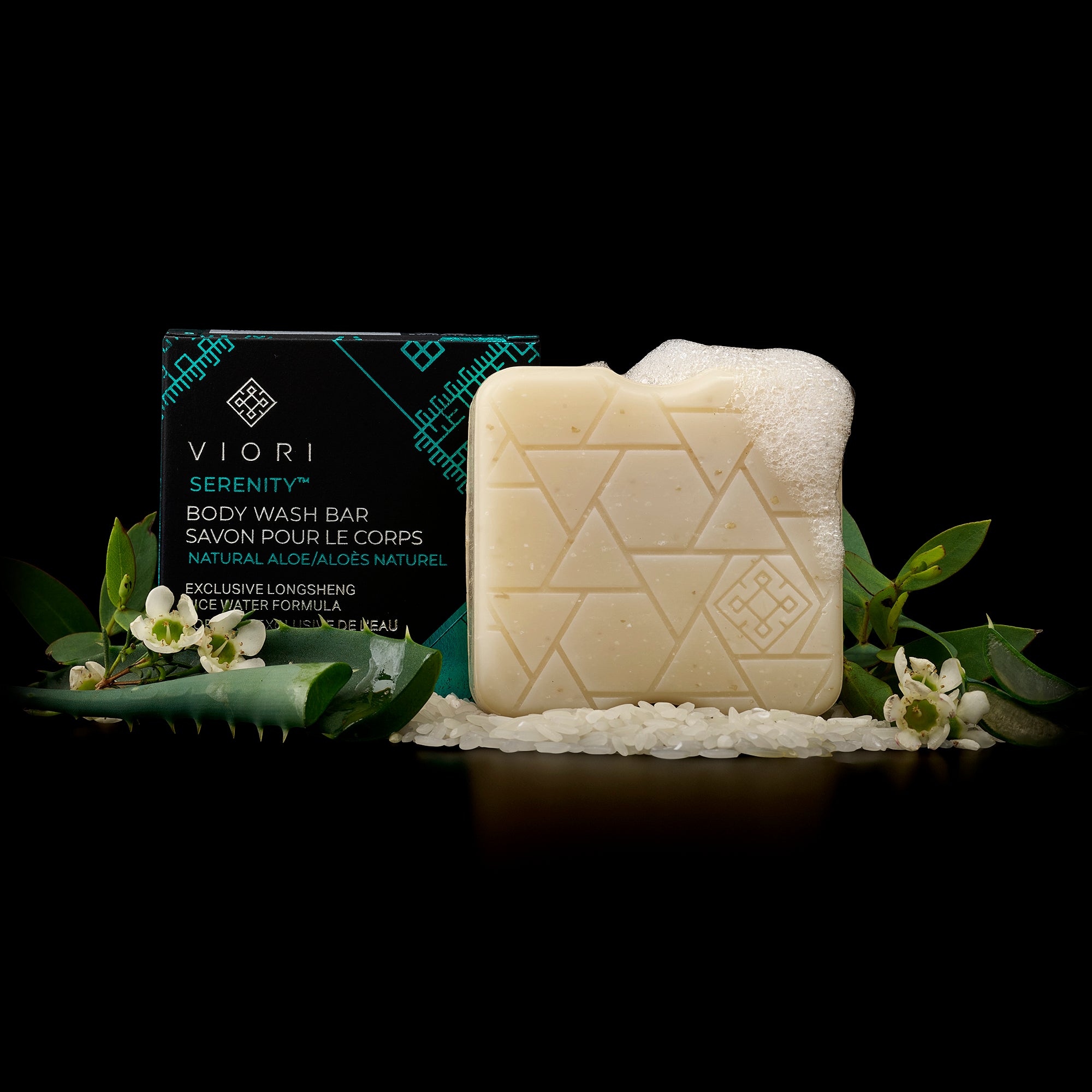 Serenity™ Body Wash Bar with Hydrating Aloe Vera | Sweet-Aloe Scent