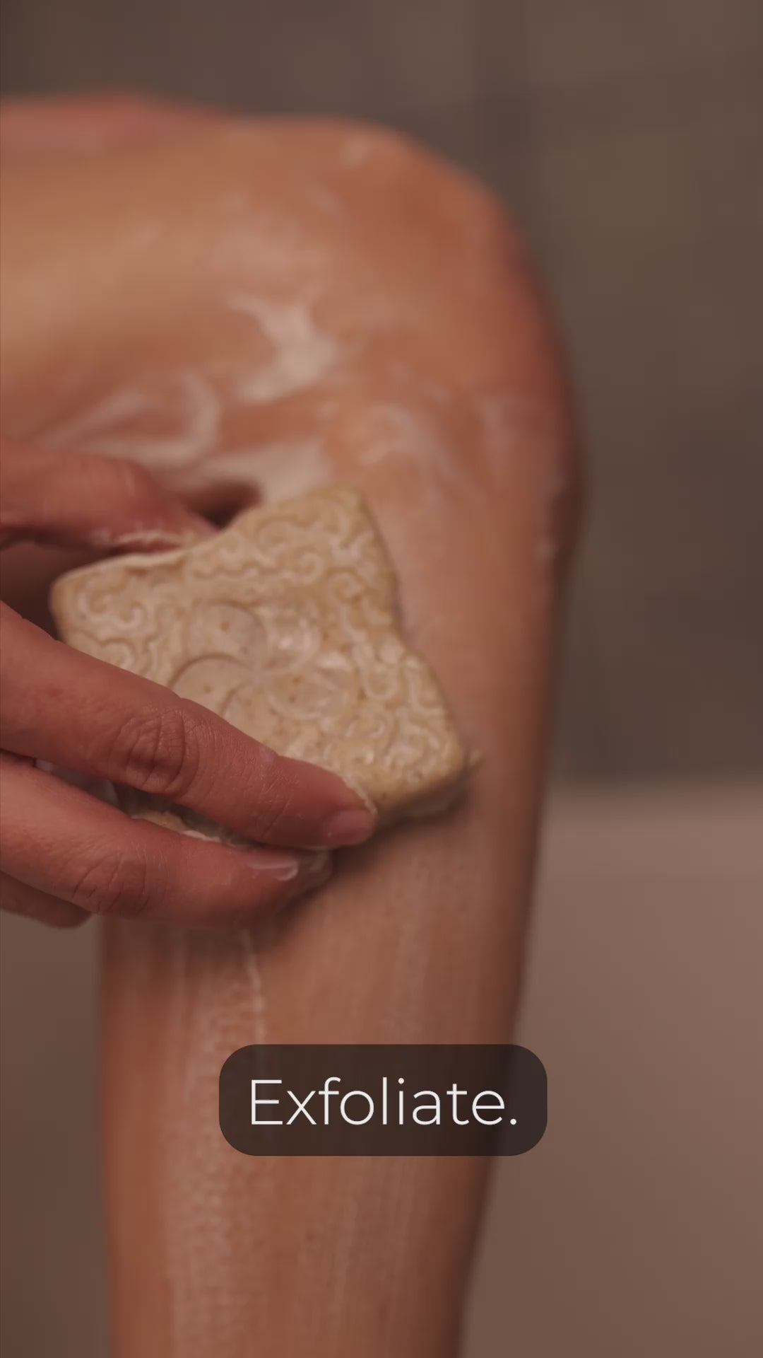 Men's Body Scrub Bar | Aged Sandalwood image