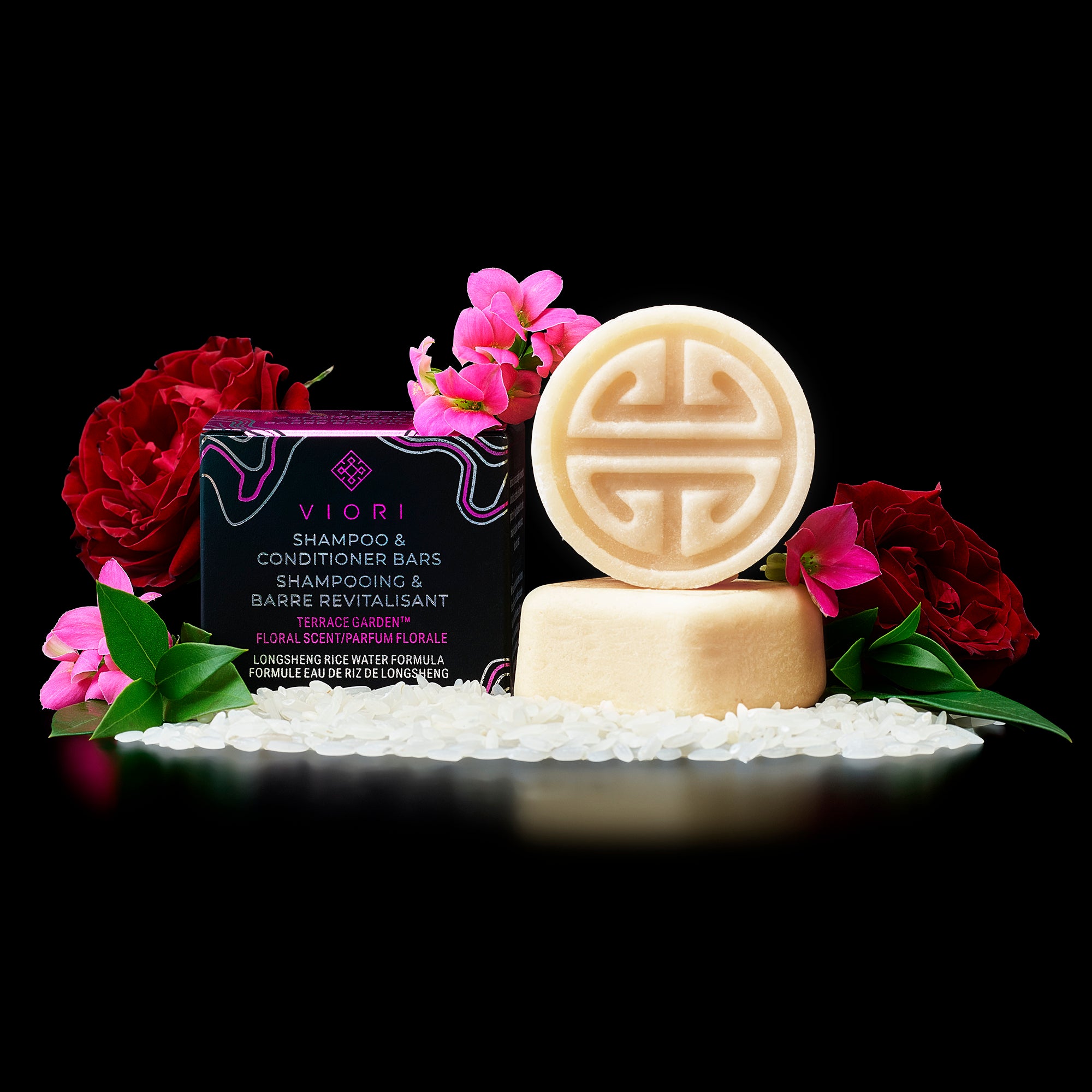 Travel-Size Shampoo & Conditioner Bar Set